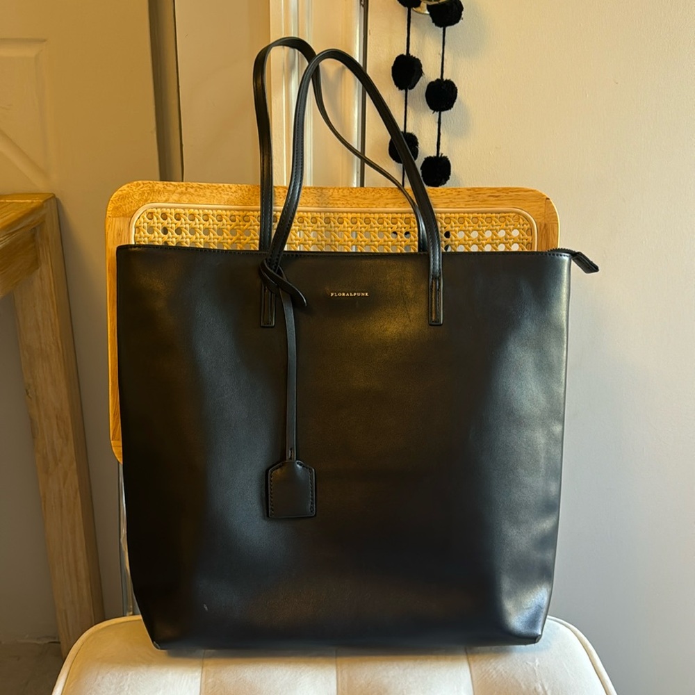 Floralpunk large black bag